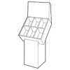 Counter Top Corrugated Displays for Sale | Meridian Display